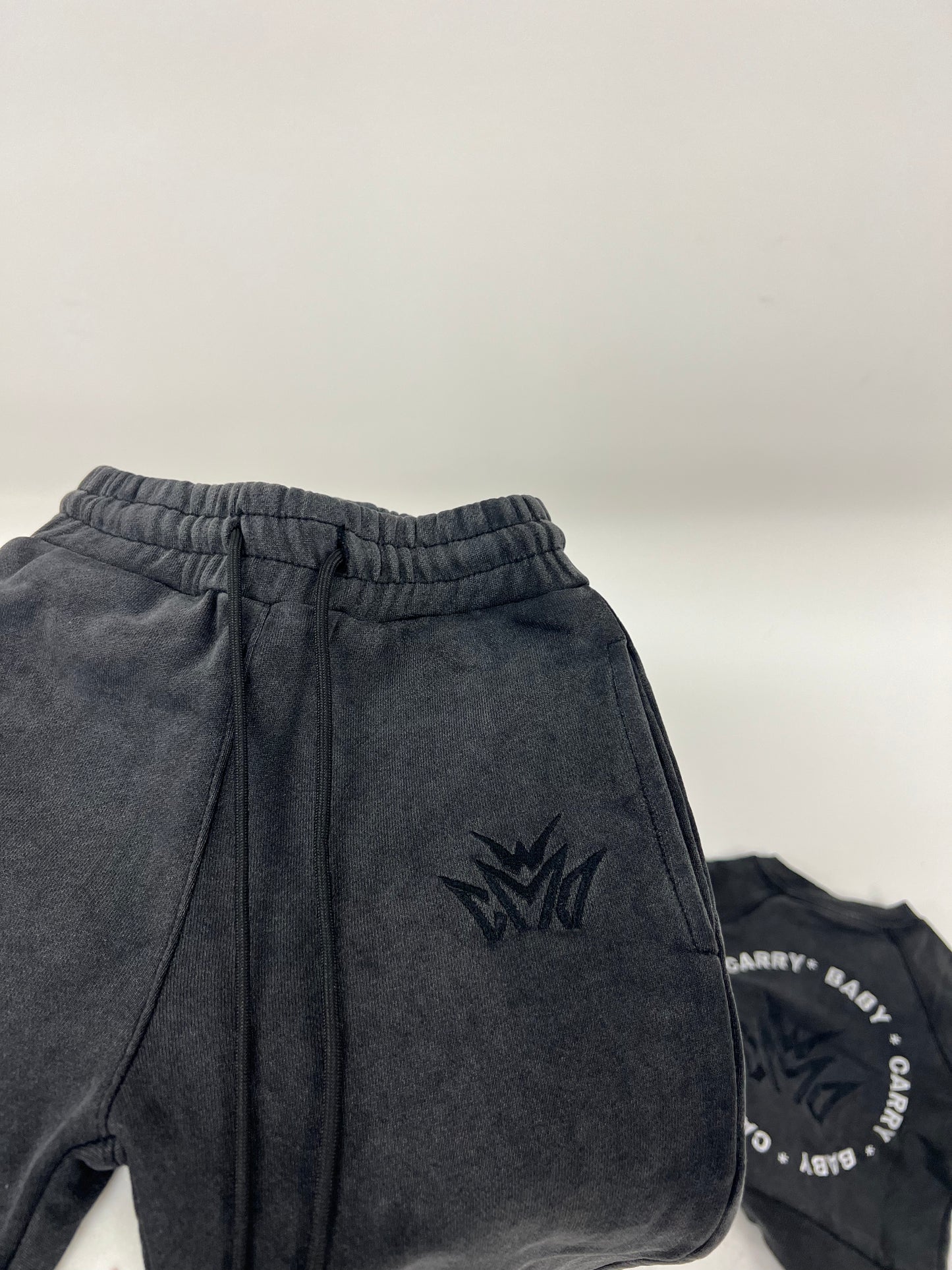 Stone Washed Signature Sweatsuit