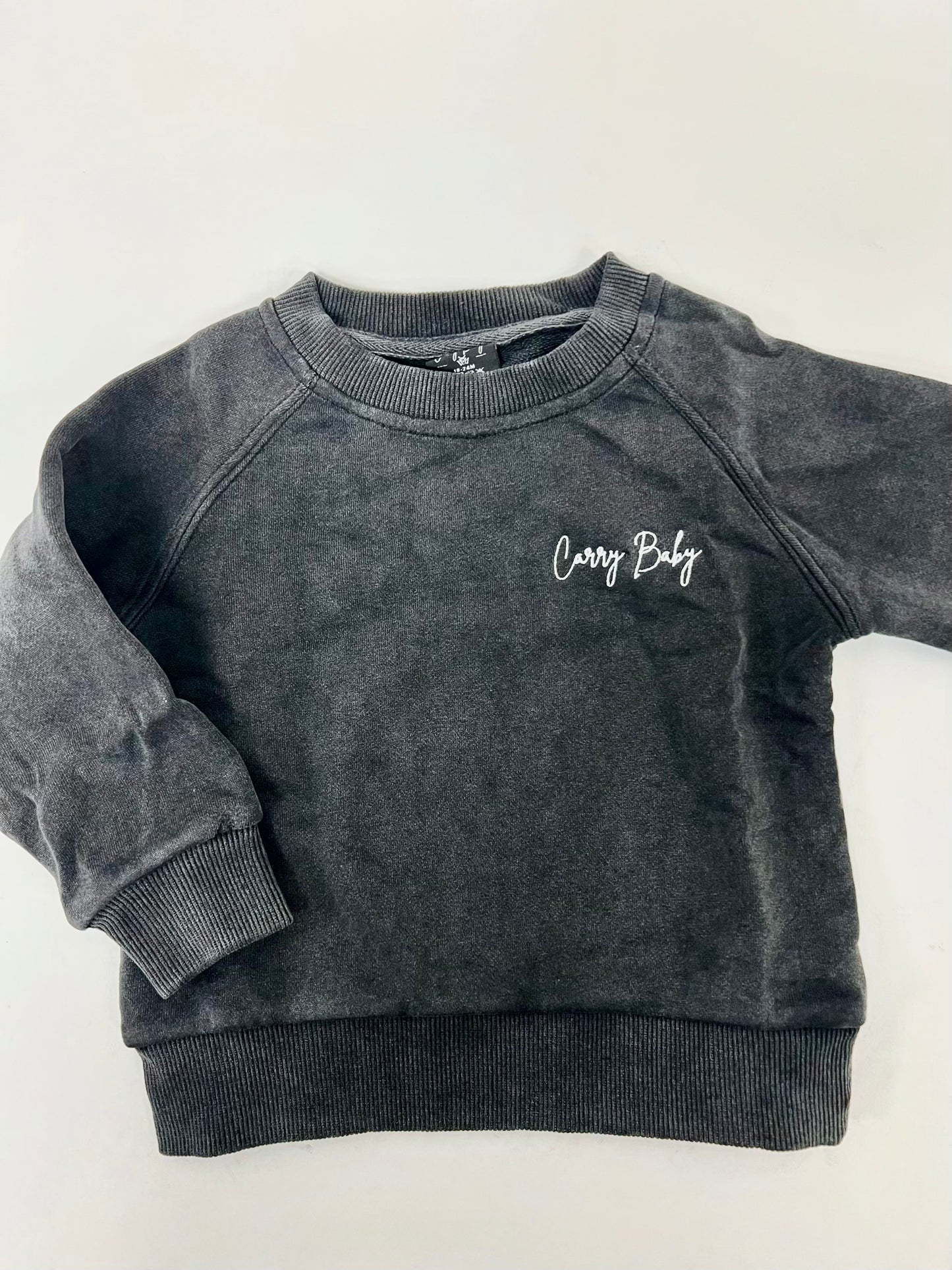Stone Washed Signature Sweatsuit