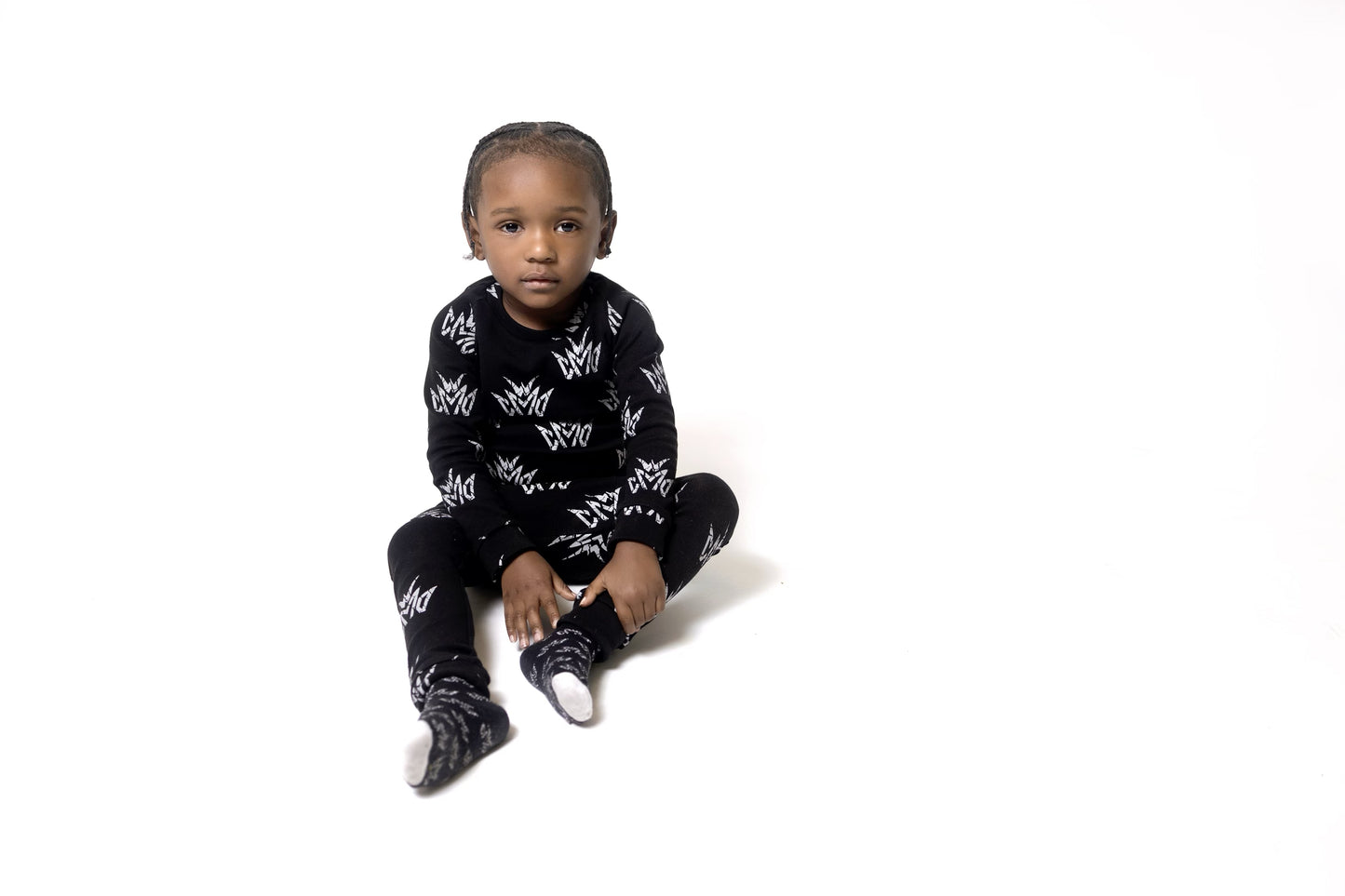 Crown Lounge Set- Black