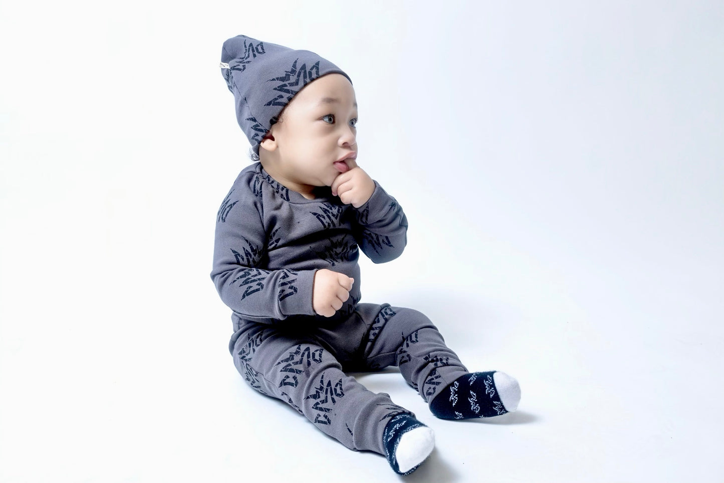 Crown Lounge Set- Dark Grey